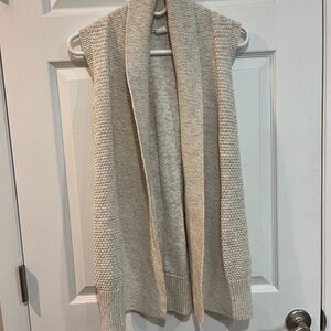 Gap XS Sleeveless Cover Sweater 100% Cotton
